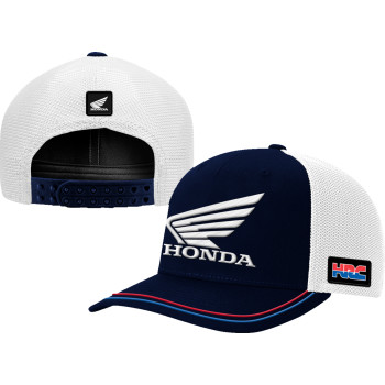 HONDA HRC HAT - NAVY/WHITE
